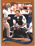 2002 Topps #490 Mike Piazza - New York Mets (Baseball Cards)