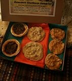 Gourmet Southern Sampler/Gift Box With Two Pecan Pies - Two Giant Pecan Cookies - Three Pecan Pralines/ $15.95