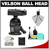 Velbon QHD-51Q Magnesium Ball Head with Quick Release plus Cleaning Accessory Kit