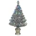Fiber Optic and LED Light Christmas Tree - Silver (32")