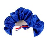 Buffalo Bills Blue Hair Scrunchie - Hair Twist - Ponytail Holder