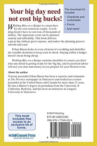 Wedding Bliss on a Budget (Self-Counsel Personal Finance)