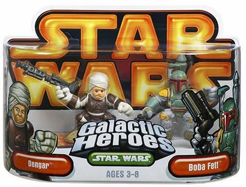 Star Wars Episode 2 Junior Figure 2 Pack Boba Fett & Dengar