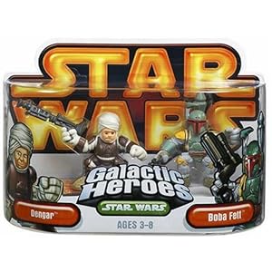Star Wars Galactic Heroes Episode 2 Junior Figure 2 Pack Boba Fett & Dengar