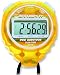 ACCUSPLIT Pro Survivor - A601X Stopwatch, Cum Split, Clock, Extra Large Display (Lemon)