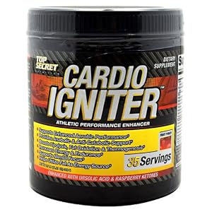 Top Secret Nutrition Cardio Igniter Fruit Punch - 35 Servings