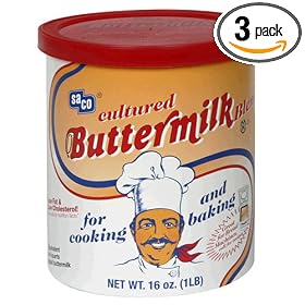 Saco Cultured Buttermilk Blend, 16-Ounce Canister (Pack of 3)