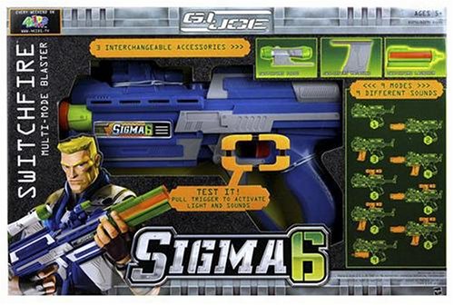 Childrens Toyshop  Toys : G.I. Joe 8 Inch Duke Role Play Blaster