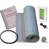 Buy 100 Sq Ft Radiant Floor Heating Kit with Honeywell Thermostat (built-in GFCI) and... by Warmstone&node=228013