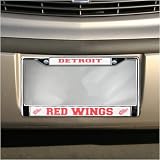 Detroit Red Wings Chrome License Plate Frame