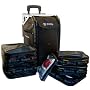 Zuca Pro Carry-on Bag with Seat & Travel Cover - Black