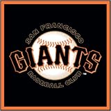 San Francisco Giants MLB Note Cube