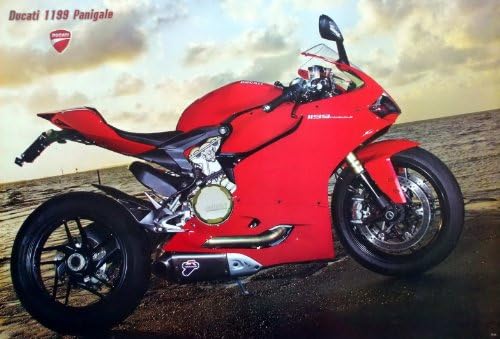 7143-M Ducati Big Bike Motorcycle Collection Wall Decoration Poster Size 35"x23.5"