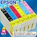 上海問屋オリジナル EPSON エプソン プリンタ用インク IC6CL50 6色セット　互換インク