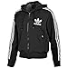 Adidas Jacke Kapuze ADI Hooded schwarz/weiß 608959