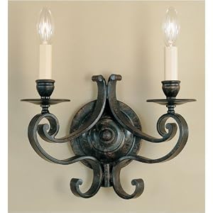 Cervantes Collection 11" Wide Double Arm Wall Sconce