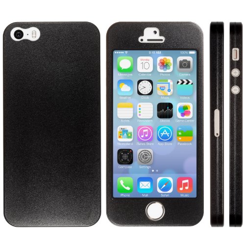 NanoSkin ナノスキン iPhone5s/5 フルカバーケース全17色 ブラック (TouchID対応) NanoSkin ナノスキン iPhone5s/5 フルカバーケース全17色 ブラック (TouchID対応)