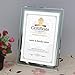 Giftgarden 3.5x5 Picture Frame Modern 3.5 by 5 Glass Frame for Photo Tabletop Display, 2 Pack