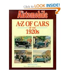 A-Z of Cars of the 1920s