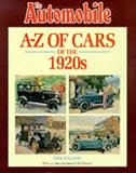 A-Z of Cars of the 1920s