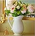 hilingo 1 Bouquet Fake Peony Artificial Flowers Home Wedding Decor Pink