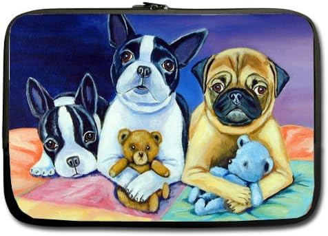Funny Laptop Bag - Hotstyle Pug Macbook Pro,Notebook,Macbook Air 15,15.6 Inch Laptop Sleeve Bags