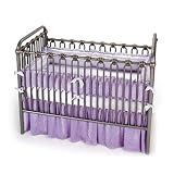 3 Piece Velvet and Satin Crib Bedding Set by Little Giraffe