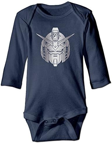 Boy's Girl's Gundam Wing Deathscythe Long Sleeves Romper Jumpsuit
