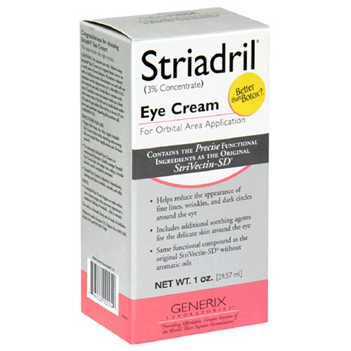 Striadril Eye Cream for Orbital Area Application, 1-Once Tube