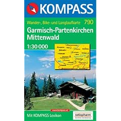 Kompass Karten, Garmisch-Partenkirchen, Mittenwald