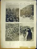 WW1 WAR MAP RUSSIA GERMANY BERLIN BELGIUM TROOPS 1914