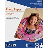 Epson S041141 Letter Size Glossy Photo Paper (20 Sheets)