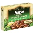 Reese Medium Smoked Oysters, 3.7-Ounce, 10-Count Cans