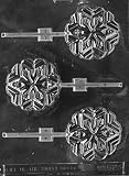 Product details for SNOWFLAKE LOLLY Christmas Candy Mold Chocolate