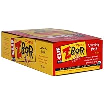 CLIF Kid ZBaR, Variety Pack of Peanut Butter, Chocolate Brownie, and Chocolate Chip, 1.27-Ounce Bars (Pack of 48)
