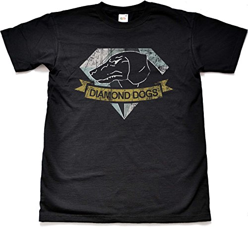 Teamzad Distressed Diamond Dogs Patch T Shirt