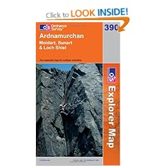 Ardnamurchan, Moidart, Sunart and Loch Shiel (OS Explorer Map Series)