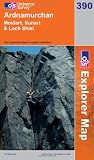 Ardnamurchan, Moidart, Sunart and Loch Shiel (OS Explorer Map)