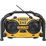 Factory Reconditioned DeWalt DC011R Combination Worksite Radio and 7.2-Volt to 18-Volt Pod Style Battery Charger