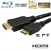 ChargerCity Exclusive 1.3b 6'FT Full HD HDMI Cable & ChargerCity Micro SD USB Card Reader Bundle for Canon Digital Camera & Camcorders (Comparible to Canon HTC-100)