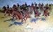 Cavalry Charge, Art Poster by Frederick S. Remington, size 25.75" x 15"