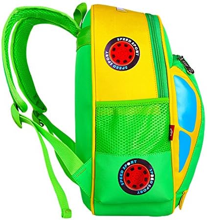 Cars Mcqueen Children Kindergarten Backpack Schoolbag Cartoon Shoulder Bag Car Backpack Ty649 (green)