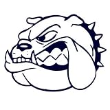 Sporting Goods : Bulldog Temporary Tattoos (Blue/White)