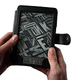 picture of "Kinobo Black Kindle Case/Cover/Folio PU Leather (Fits 6" Display 2011 ed. Kindle 4 without keyboard)