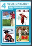 Cover art for  4 Movie Marathon: Family Comedy Collection (Dudley Do-Right / Sgt. Bilko / Cop and a Half / Ed)