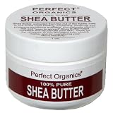 Perfect Organics Shea Butter, 100% Pure, 1 oz (Pack of 2)