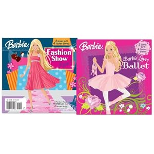 Barbie Loves Ballet Fashion Show Fun! (Barbie) (Deluxe Pictureback) by Golden Books