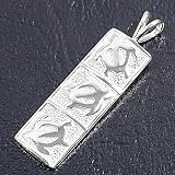 Silver Cubic Zirconia Turtle Pendants, Size: 34mm