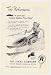 1948 Texaco Gasoline Girl Water Skiing Print Ad (5652)
