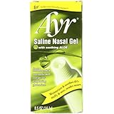 Ayr Saline Nasal Gel, With Soothing Aloe, 0.5-Ounce Tubes (Pack of 4)